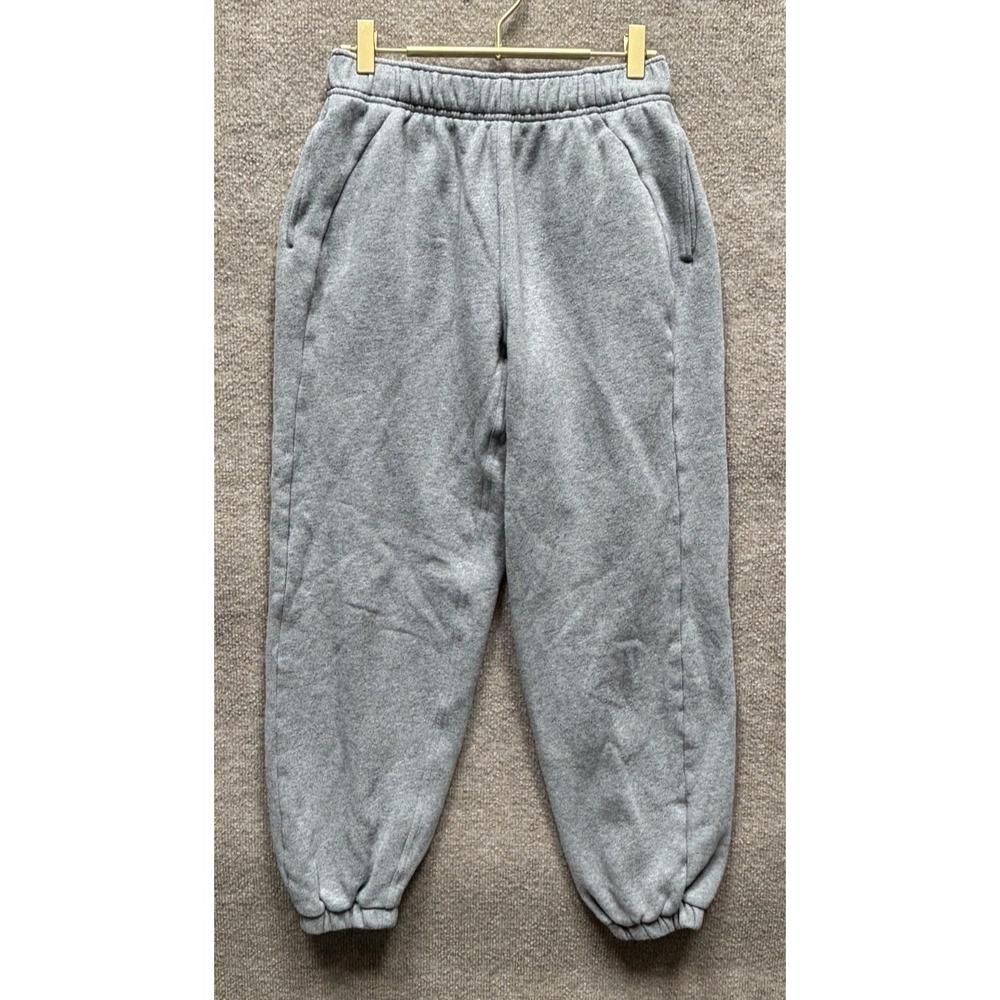 Lululemon Scuba Mid-Rise MR MW Oversized Jogger Sweatpants Womens Size XS‎ Gray